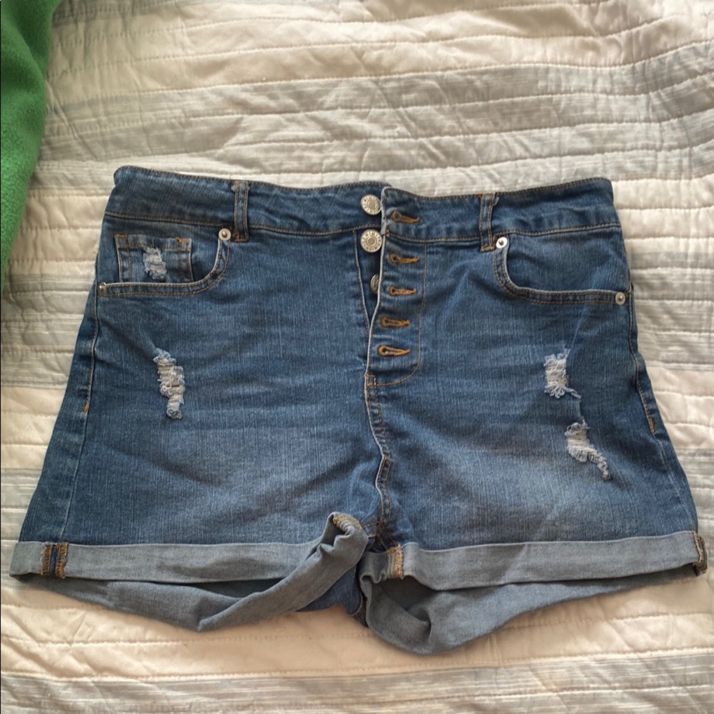 Denim Blue Women's Shorts